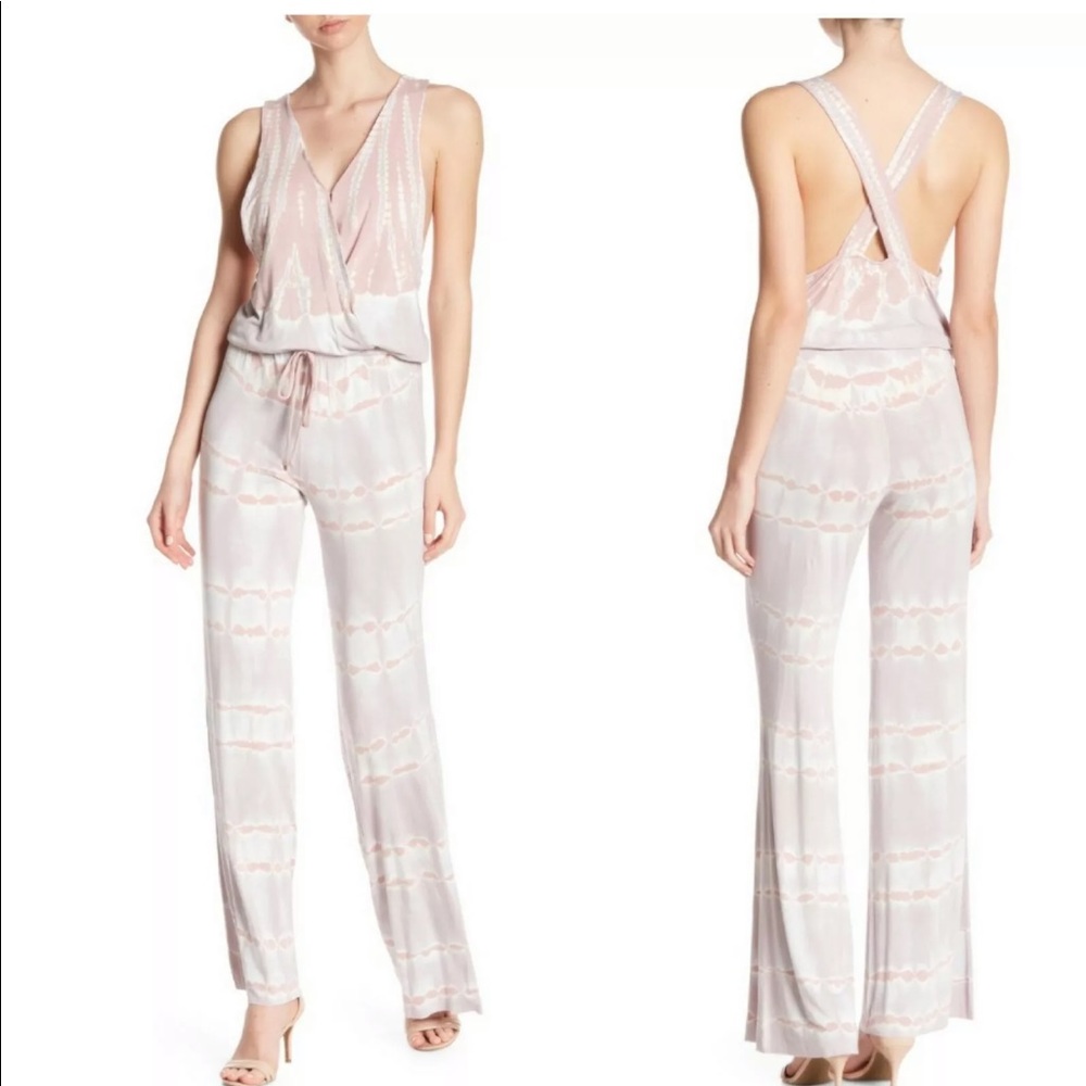 Young Fabulous & Broke Wide Legs Tie-Dye Jumpsuit